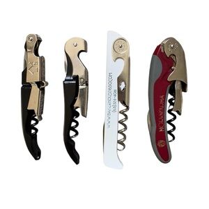 Hamptons & Tuscany Wine Corkscrew 4 pc Set Whisper, Hampton, Baker, Morisfarms